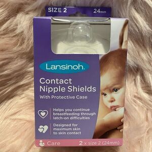 Lansinoh and Medela Nipple Shields for Breastfeeding